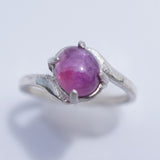 Rare Pink Montana Sapphire Ring