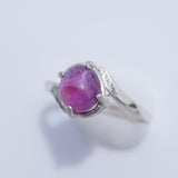 Rare Pink Montana Sapphire Ring