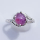 Rare Pink Montana Sapphire Ring