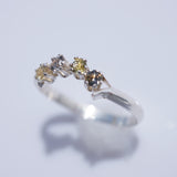 4 Stone Montana Sapphire Ring