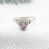Pink Montana Sapphire Ring