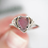Pink Montana Sapphire Ring