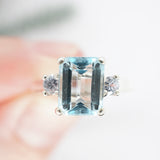 The Blues, Sky Blue Topaz & Montana Sapphire Ring