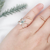 Trifecta, Blue Montana Sapphire Ring