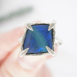 Across The Galaxy, Australian Opal doublet Ring