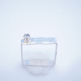 Unique Square Montana Sapphire Ring