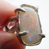 Stunning Mintabie Australian Opal Ring