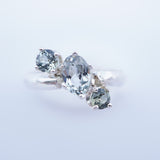 Cluster Montana Sapphire Ring