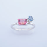 Tourmaline and Montana Sapphire Ring