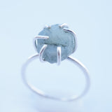 "Rough Step" Montana Sapphire Ring