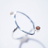 Rare Padparadscha Montana Sapphire Ring