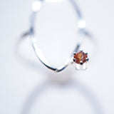 Rare Padparadscha Montana Sapphire Ring