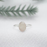 Stunning Mintabie Australian Opal Ring