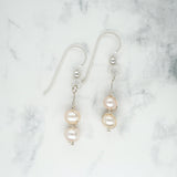 Pink Freshwater Pearl Earrings
