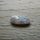 Dark Australian Opal, Blue Red and Green, .50ct