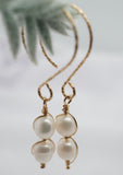 Dangle Freshwater Pearl Earrings