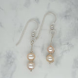Pink Freshwater Pearl Earrings