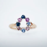 Rose Gold Yogo Montana Sapphire Ring