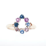Rose Gold Yogo Montana Sapphire Ring