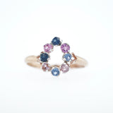 Rose Gold Yogo Montana Sapphire Ring