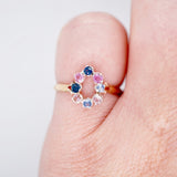 Rose Gold Yogo Montana Sapphire Ring