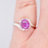 Rare Pink Montana Sapphire Ring
