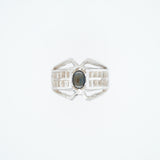 Multicolored Montana Sapphire Ring, .50ct
