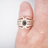 Multicolored Montana Sapphire Ring, .50ct