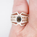 Multicolored Montana Sapphire Ring, .50ct