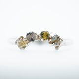 4 Stone Montana Sapphire Ring