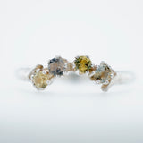 4 Stone Montana Sapphire Ring