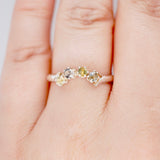 4 Stone Montana Sapphire Ring