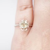 Green Yellow Montana Sapphire Ring