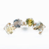 4 Stone Montana Sapphire Ring