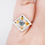 Hand Crafted Montana Sapphire Ring