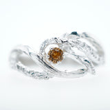 Rare Padparadscha Montana Sapphire Ring