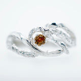 Rare Padparadscha Montana Sapphire Ring