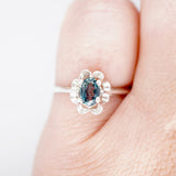 Blue Montana Sapphire Ring