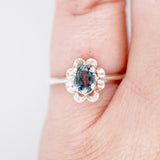 Blue Montana Sapphire Ring