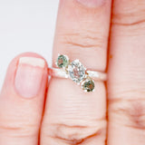 Cluster Montana Sapphire Ring