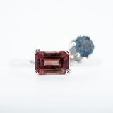 Tourmaline and Montana Sapphire Ring