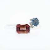 Tourmaline and Montana Sapphire Ring