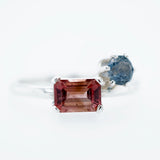 Tourmaline and Montana Sapphire Ring