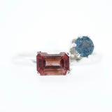 Tourmaline and Montana Sapphire Ring