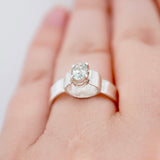 "On Top of The World" Montana Sapphire Ring