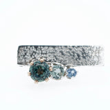 "Geometric" Montana Sapphire Ring