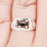Unisex Montana Sapphire Ring