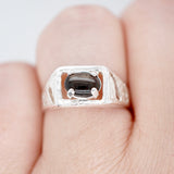 Unisex Montana Sapphire Ring