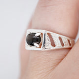 Unisex Montana Sapphire Ring