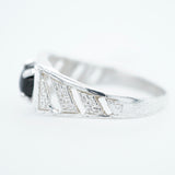 Unisex Montana Sapphire Ring
